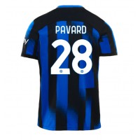 Billiga Inter Milan Benjamin Pavard #28 Hemma fotbollskläder 2023-24 Kortärmad